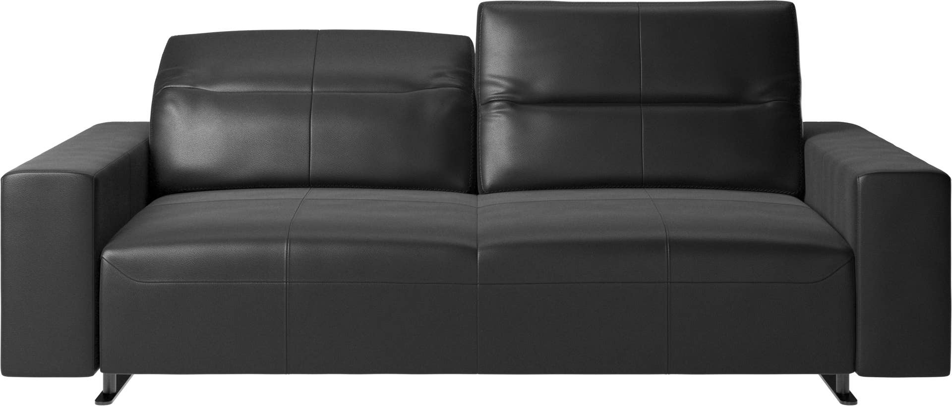 Hampton sofa with adjustable back and storage on the right Hampton sofa with adjustable back and storage on the right